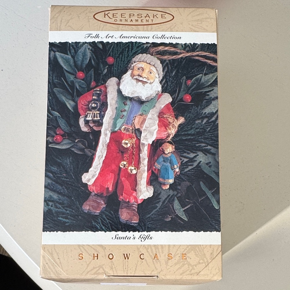 Hallmark Keepsake Ornament:  Santa's Gifts